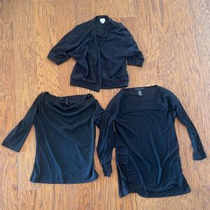 Black work shirts